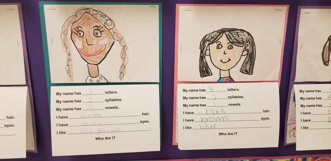 Student writing 