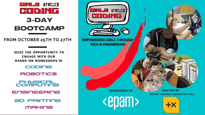 Girls Into Coding October Bootcamp 2023