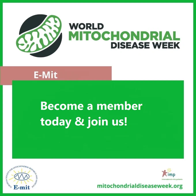 The image says 'E-mit' followed by 'Become a member today and join us!'