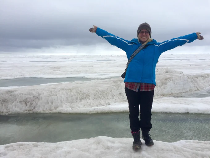 In Utqiagvik, Alaska — one of the northernmost cities on Earth, Lizzy Baxter studied Steller’s eider, a migrating Arctic diving duck.