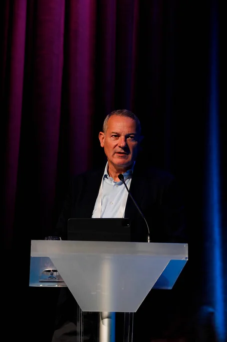 EIT RawMaterials CEO Bernd Schäfer opening the Stakeholders Day in Madrid. 