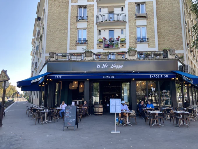 Devanture du restaurant Be-Jazzy