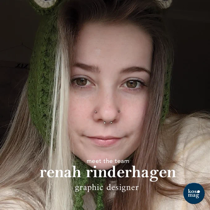Renah Rinderhagen, Graphic Designer at KOS Magazine
