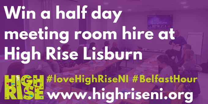 Win a cool Half-Day Meeting Room Hire from featured business @highriseni! #LoveHighRiseNI