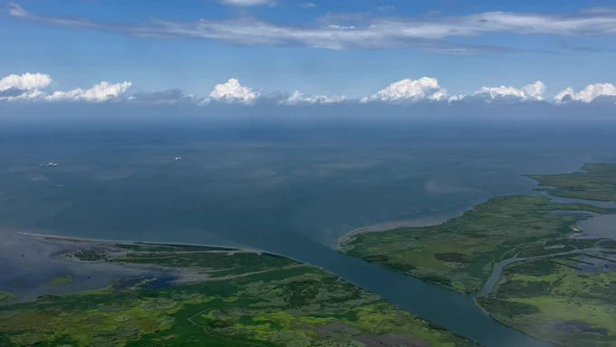 Quarantine Bay in Louisiana.