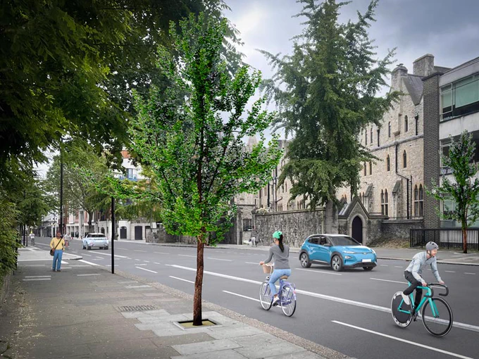 Image of what Cycleway 51 would look like