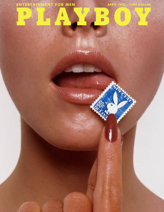 PLAYBOY's April 1973 Cover