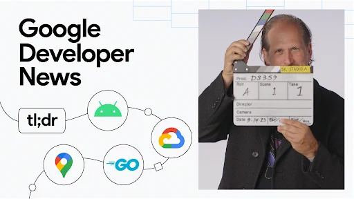 Image reads "Google Developer News tl;dr" showing Dan Galpin.