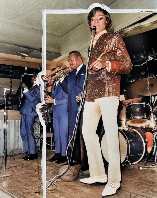Jackie in 1967, colorized