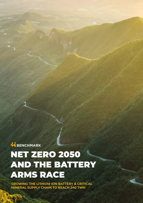 Free Benchmark Report - Net Zero 2050 and the Battery Arms Race