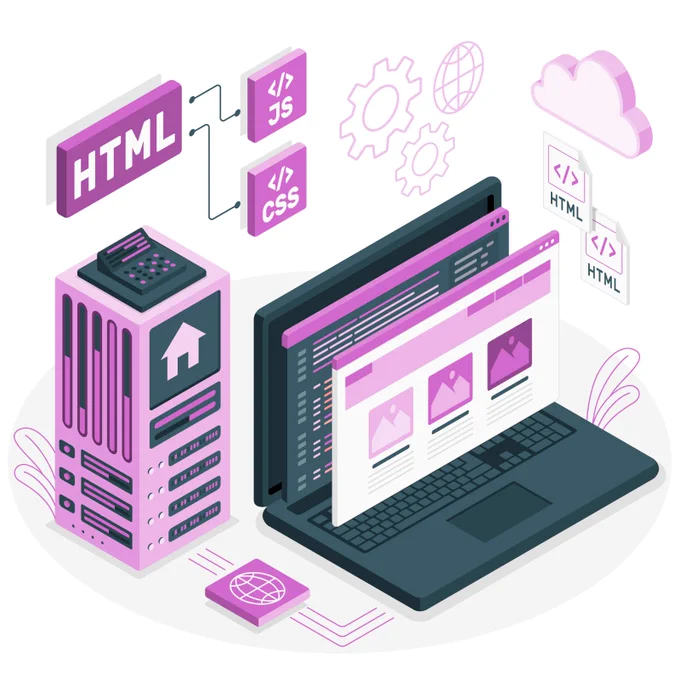 Full-stack web development 