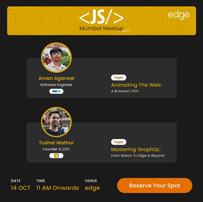 JavaScript Community Meet-up at EdgeCRM office!