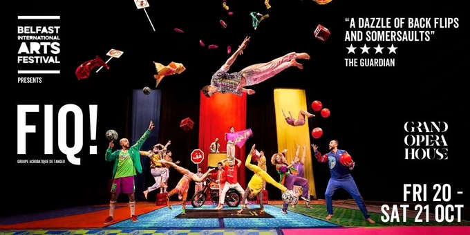 Win a generous Family Ticket (for 4 people) to the amazing FIQ! Acrobats @gohbelfast in October from featured organisation @BelfastFestival as part of their wonderful Festival! #BIAF23