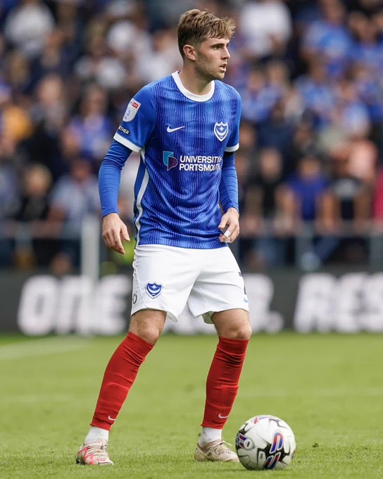 Zak Swanson during Derby vs Pompey.