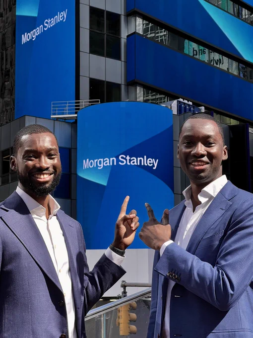 Partsimony featured on Times Square via Morgan Stanley