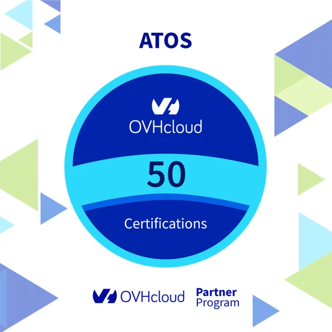 Nous sommes fiers d’avoir atteint les 50 certifications OVHCloud en moins de 2 mois !
