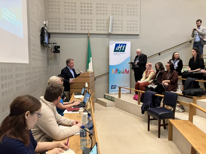 AV room event in Leinster House