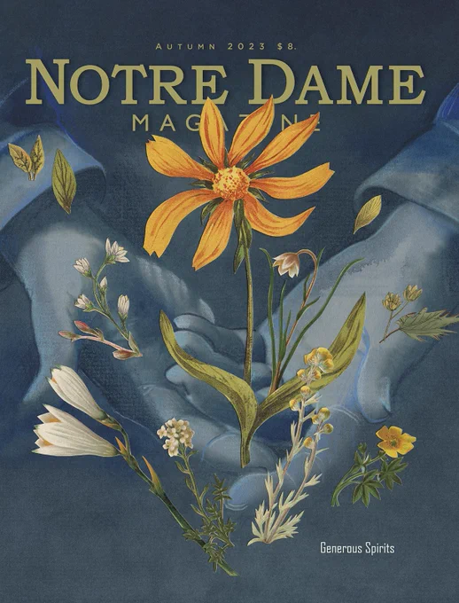 Fall 2023 issue of Notre Dame Magazine