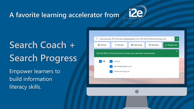 Search Coach   Search Progress - empower learners to build information literacy skills.
