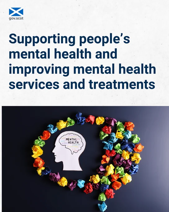 Supporting people’s mental health and improving mental health services and treatments