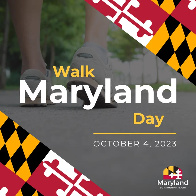 Walk Maryland Day, October 4, 2023
