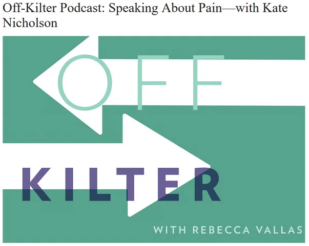 An image preview for the Off/Kilter podcast with Rebecca Vallas.