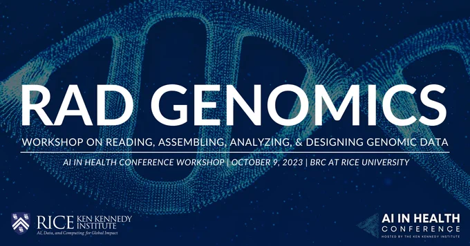 RAD Genomics Workshop | October 9, 2023