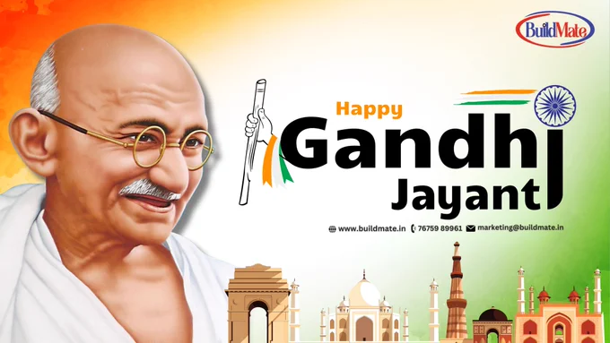 Gandhi Jayanthi celebrations at Buildmate projeccts
