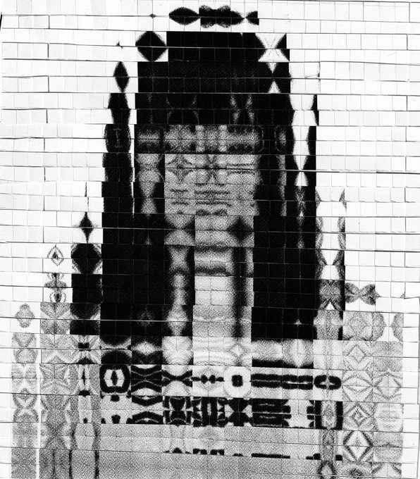 Foto: Analog verpixeltes Foto von Jenni