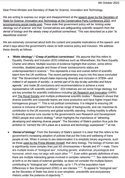 Text of letter available at https://hull.onlinesurveys.ac.uk/edi_in_science