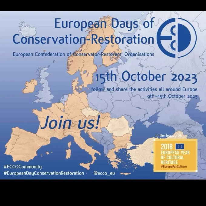 A map of europe is displayed. Member states of E.C.C.O are orange marked.