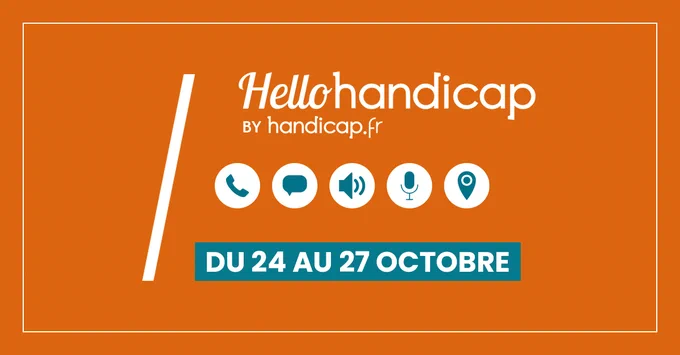 Hello Handicap salon de recrutement en ligne du 24 au 27 octobre 2023