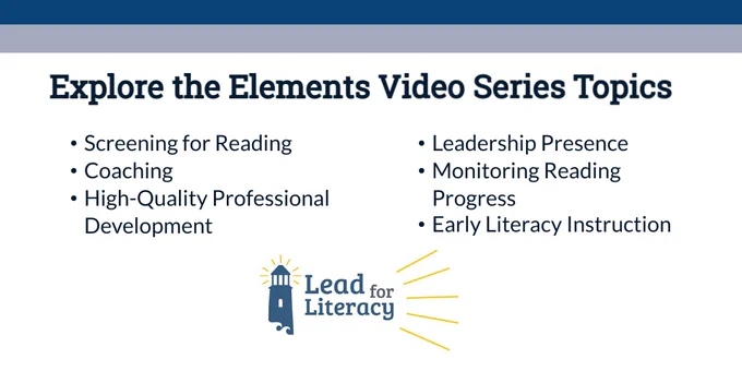 Explore the Elements Video Series Topics list