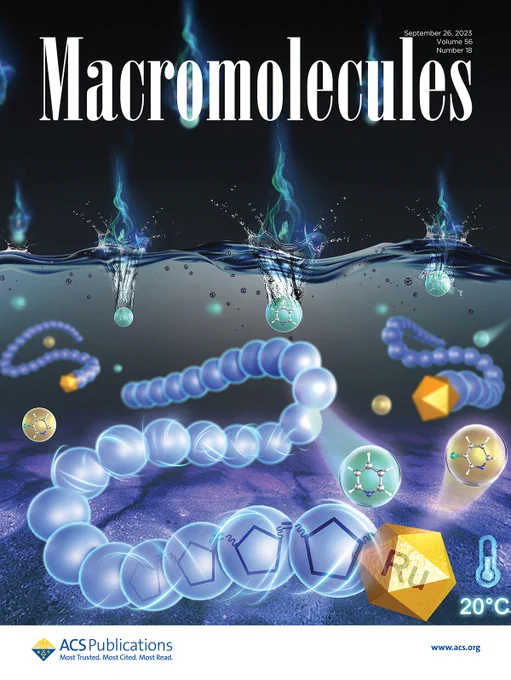cover of Macromolecules volume 56, issue 18