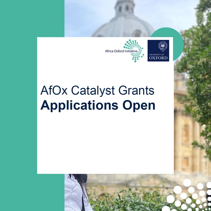 AfOx Catalyst Grants Applications Open