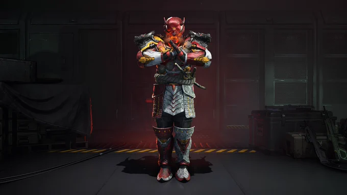 Twitter user @DrRedd97's Spartan in YOROI armor 