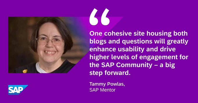 SAP mentor Tammy talks SAP Community Migration 