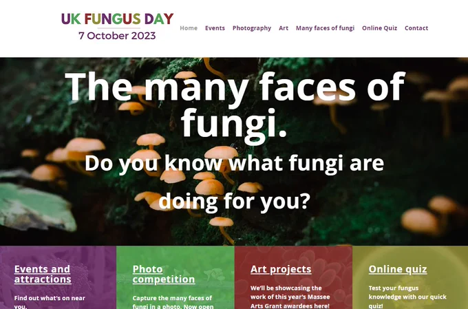 Website: ukfungusday.co.uk
