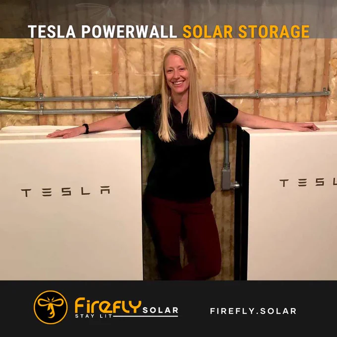 Tesla Powerwall Solar Battery Storage Firefly Solar