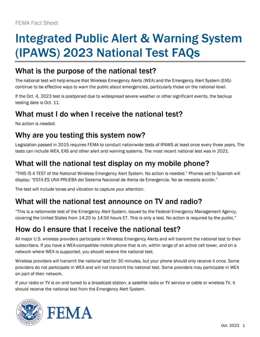 IPAWS 2023 National Test FAQs