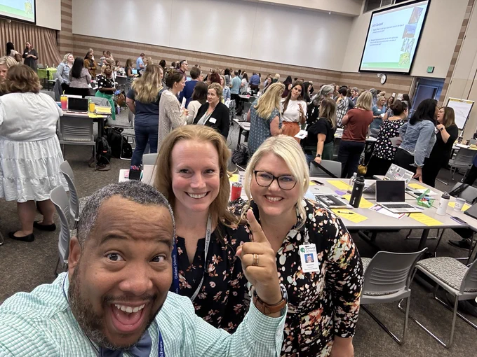 We’re excited to support our districts. Can you tell?