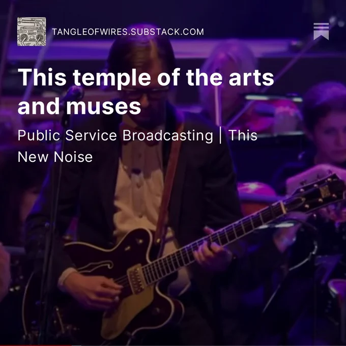 Public Service Broadcasting's J Willgoose Esq at the BBC Proms