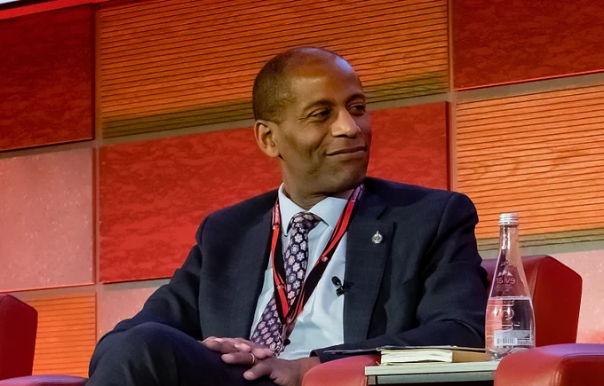 Speaker of the House of Commons, Greg Fergus, participating at the Carleton Challenge Conference.