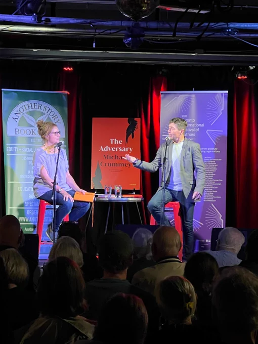 Author Michael Crummey and host Carol Off talk about Michael's latest novel, The Adversary. 