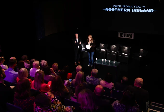 An audience of educationalists attend screening of Once Upon A Time In Northern Ireland