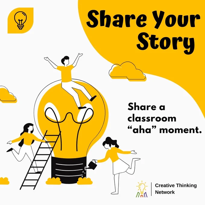 Share a classroom "aha" moment #teachers 