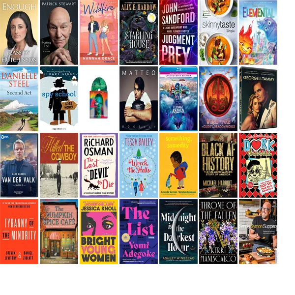 See what's new from your library