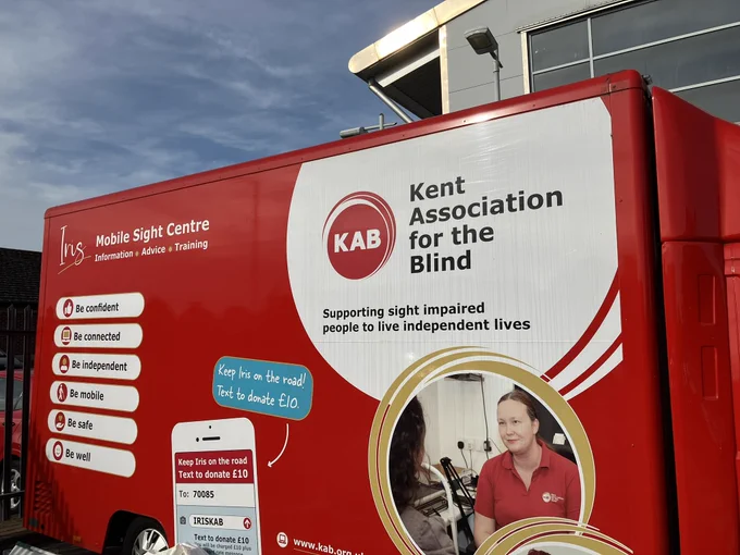 IRIS mobile sight centre.