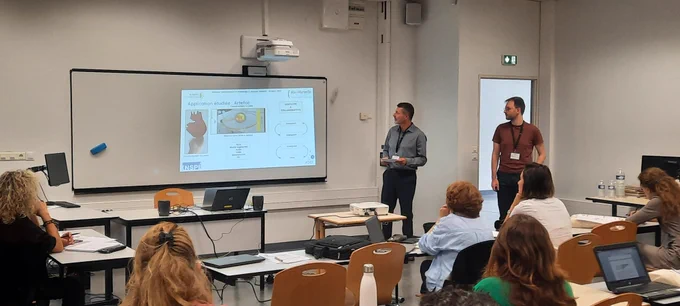 Kane MARLIN, Patrice LAISNEY : Étude d’un outil de mobile learning : une approche interdisciplinaire pour développer la recherche en éducation.