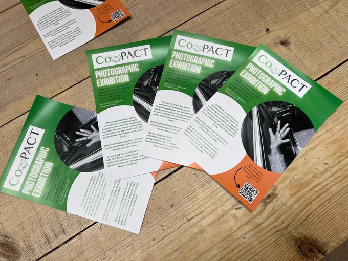 Co-PACT photo exhibition leaflet